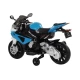 BMW S1000RR mėlynas elektrinis motociklas