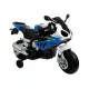 BMW S1000RR mėlynas elektrinis motociklas