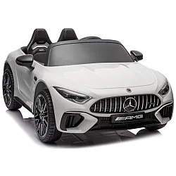 Elektrinė mašinėlė vaikams Mercedes AMG SL63, balta