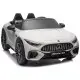 Baltas elektrinis automobilis Mercedes AMG SL63 Elektrinės mašinėlės vaikams