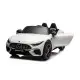 Baltas elektrinis automobilis Mercedes AMG SL63 Elektrinės mašinėlės vaikams