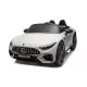Baltas elektrinis automobilis Mercedes AMG SL63 Elektrinės mašinėlės vaikams