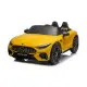 Geltonas elektrinis automobilis Mercedes AMG SL63 Elektrinės mašinėlės vaikams