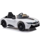 Baltas elektrinis automobilis BMW I8 Elektrinės mašinėlės vaikams