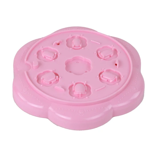 Rožinis nagų dailės rinkinys su lipdukais Grožio rinkiniai