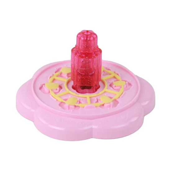 Rožinis nagų dailės rinkinys su lipdukais Grožio rinkiniai