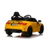 BMW M4 geltonas automobilis Automobiliai