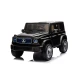 Juodas akumuliatorinis automobilis Mercedes EQG 4x4 Elektrinės mašinėlės vaikams