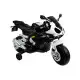 Juodas BMW S1000RR akumuliatorinis motociklas