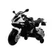 Juodas BMW S1000RR akumuliatorinis motociklas