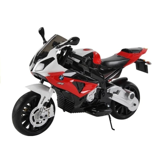 Raudonas BMW S1000RR akumuliatorinis motociklas