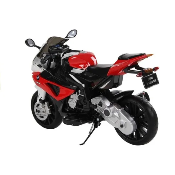 Raudonas BMW S1000RR akumuliatorinis motociklas Motociklai ir triračiai