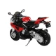 Raudonas BMW S1000RR akumuliatorinis motociklas
