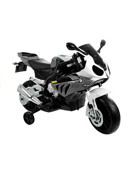Elektrinis motociklas vaikams Sidrabinis BMW S1000RR akumuliatorius