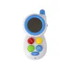 Blue interactive children's phone with lights and sounds Mirror