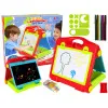 Foldable 2in1 Blackboard Suitcase - Chalk & Marker Magnetinės lentos ir magnetai