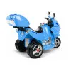 Akumuliatorinis mėlynas motociklas HC8051 Elektrinės mašinėlės vaikams