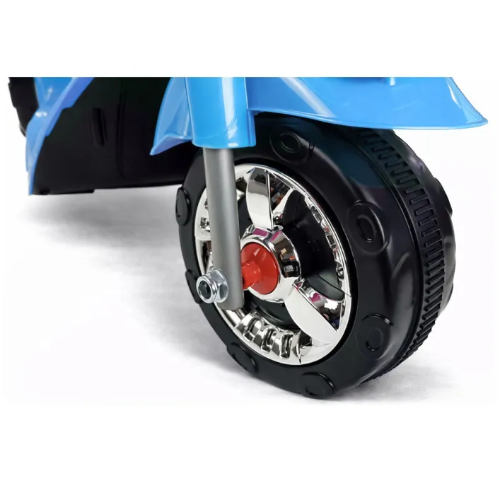 Akumuliatorinis mėlynas motociklas HC8051 Elektrinės mašinėlės vaikams
