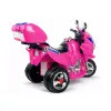 Akumuliatorinis rožinis motociklas HC8051 Elektrinės mašinėlės vaikams