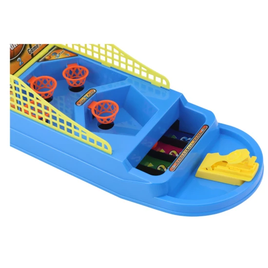 Mini krepšinio žaidimas su kamuolių paleidimo įrenginiu Stalo ir sporto žaidimai