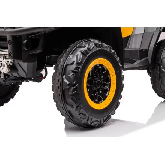 Geltonas akumuliatorinis keturratis S615 Automobiliai