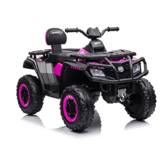 Rožinis S615 24 V akumuliatorinis keturratis Automobiliai