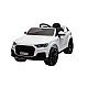 Audi Q7 white electric car