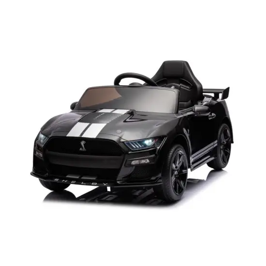 Ford Mustang GT500 juodas automobilis