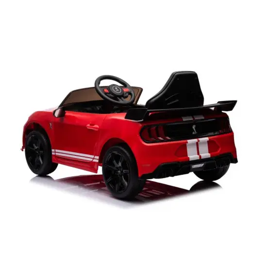 Ford Mustang GT500 raudonas automobilis