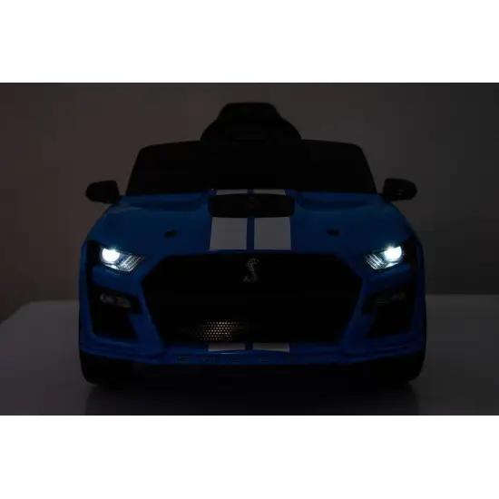 Ford Mustang GT500 Shelby mėlynas automobilis