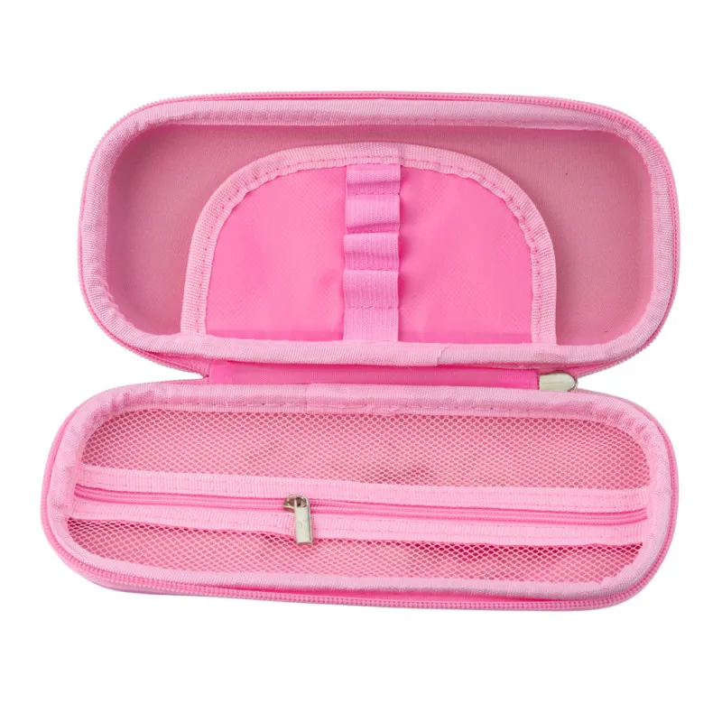 Rožinis vienaragio pieštukų dėklas 23 x 10 x 5 cm Penalai