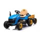 BBH-030 mėlynas akumuliatorinis traktorius