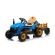 BBH-030 mėlynas akumuliatorinis traktorius