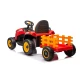 Raudonas elektrinis traktorius BBH-030 Traktoriai