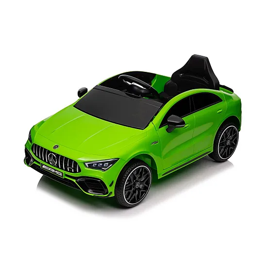 Mercedes CLA 45s AMG žalias automobilis