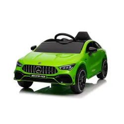 Mercedes CLA 45s AMG žalias automobilis