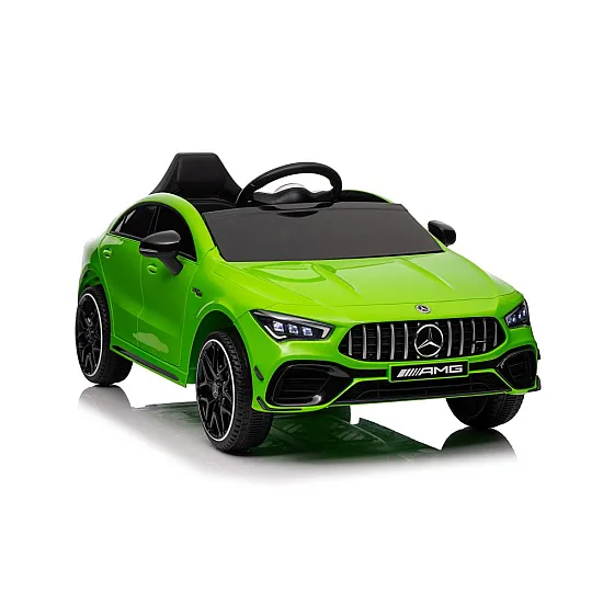 Mercedes CLA 45s AMG žalias automobilis