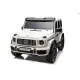 Baltas elektrinis automobilis Mercedes G63 XXL 4x4 Elektrinės mašinėlės vaikams