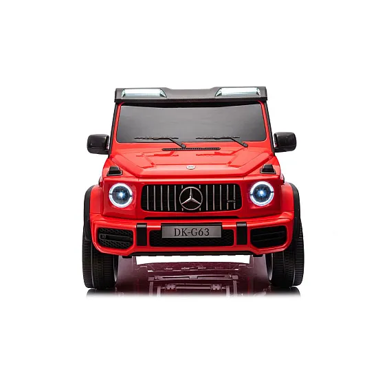 Mercedes G63 XXL raudonas automobilis