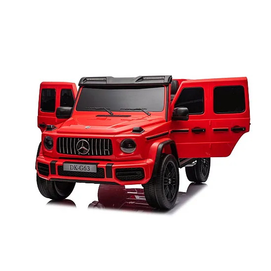 Mercedes G63 XXL raudonas automobilis