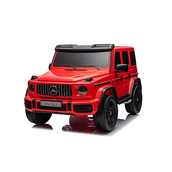Mercedes G63 XXL raudonas automobilis