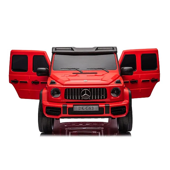 Mercedes G63 XXL raudonas automobilis