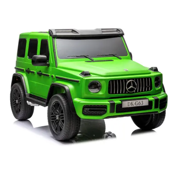 Žalias elektrinis automobilis Mercedes G63 XXL 4x4 Elektrinės mašinėlės vaikams