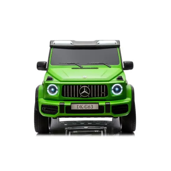 Žalias elektrinis automobilis Mercedes G63 XXL 4x4 Elektrinės mašinėlės vaikams