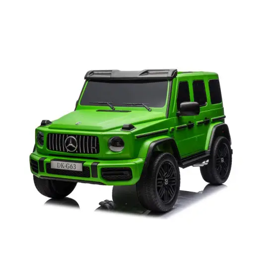 Žalias elektrinis automobilis Mercedes G63 XXL 4x4 Elektrinės mašinėlės vaikams