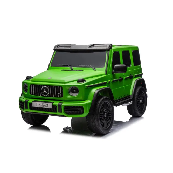 Žalias elektrinis automobilis Mercedes G63 XXL 4x4 Elektrinės mašinėlės vaikams