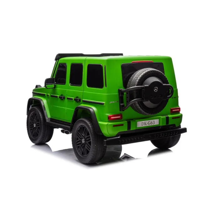 Žalias elektrinis automobilis Mercedes G63 XXL 4x4 Elektrinės mašinėlės vaikams
