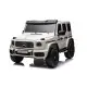 Baltas elektrinis automobilis Mercedes G63 XXL 24V Elektrinės mašinėlės vaikams