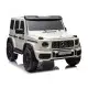Baltas elektrinis automobilis Mercedes G63 XXL 24V Elektrinės mašinėlės vaikams