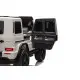 Baltas elektrinis automobilis Mercedes G63 XXL 24V Elektrinės mašinėlės vaikams